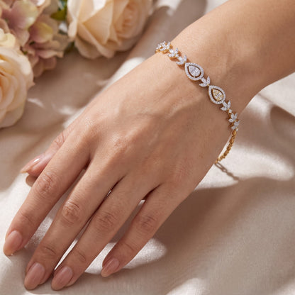 DewLeaf Lab Grown Diamond Bracelet