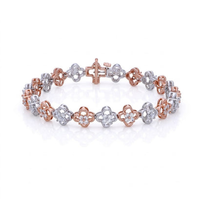 Lucky Bloom Lab Grown Diamond Bracelet
