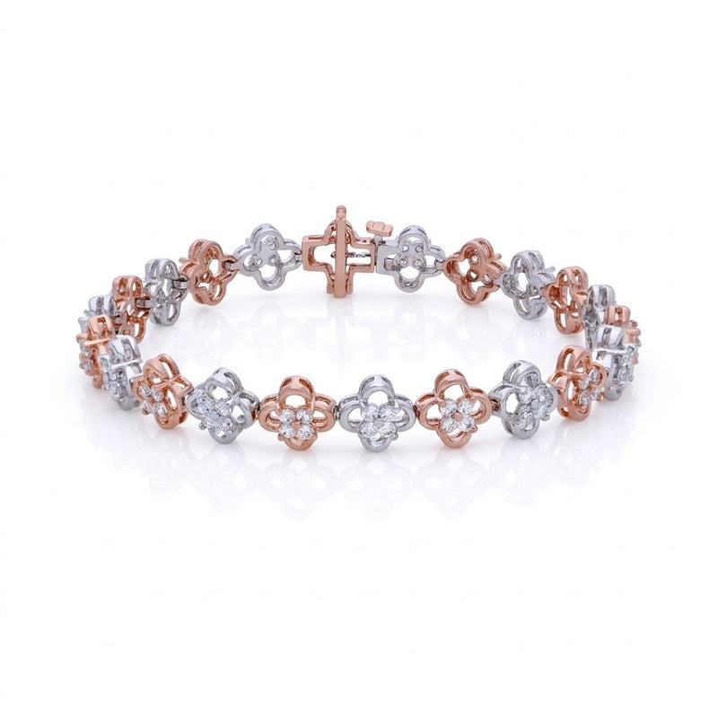 Lucky Bloom Lab Grown Diamond Bracelet