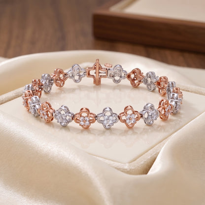 Lucky Bloom Lab Grown Diamond Bracelet
