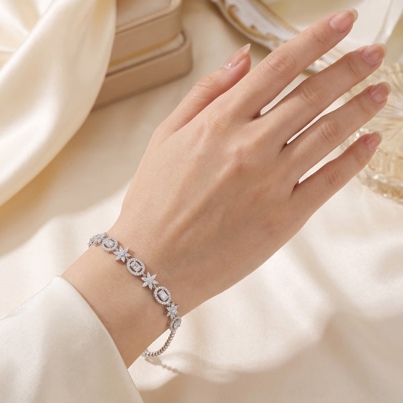 Eden Orbit Lab Grown Diamond Bracelet