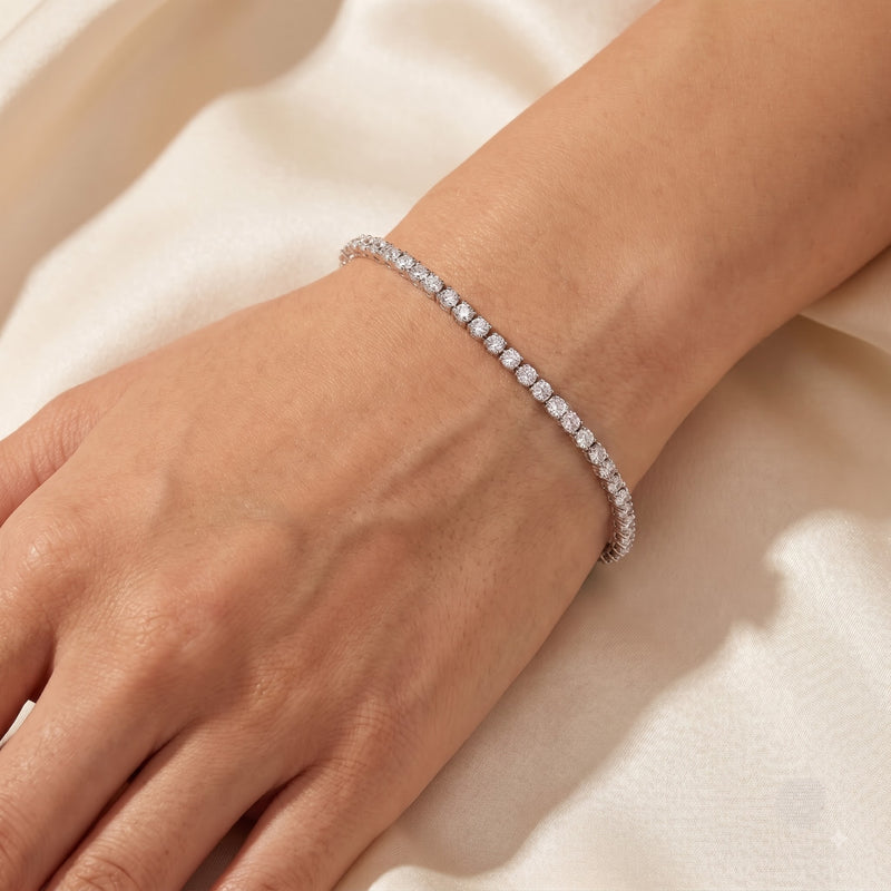Affinity Floral Lab Grown Diamond Bracelet
