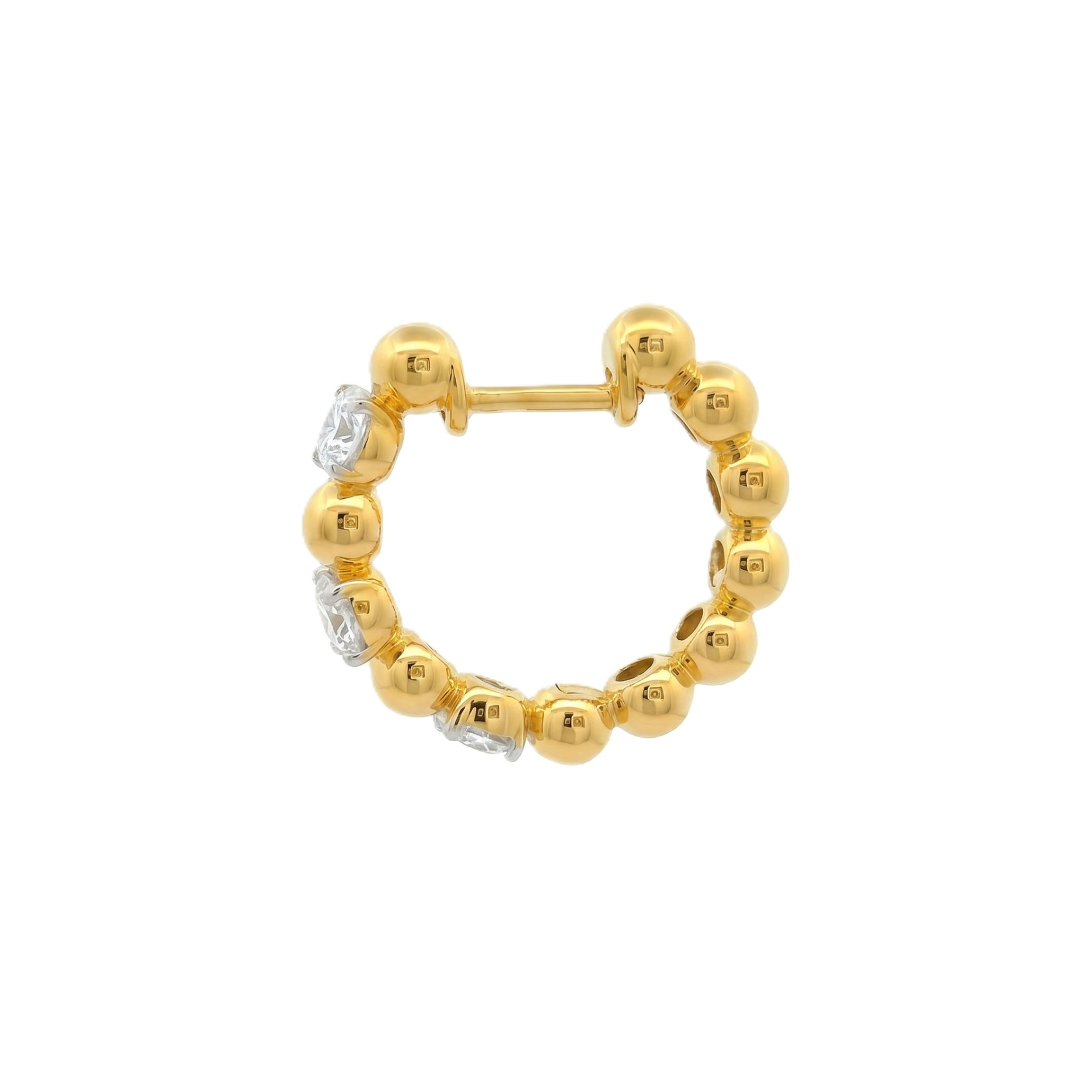Bubble Rhythm Lab Grown Diamond Earrings
