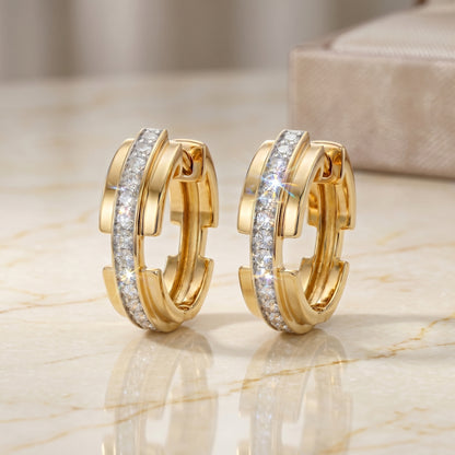 Conduit Lab Grown Diamond Earrings