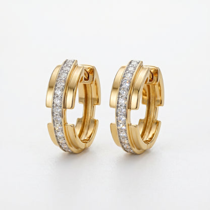 Conduit Lab Grown Diamond Earrings