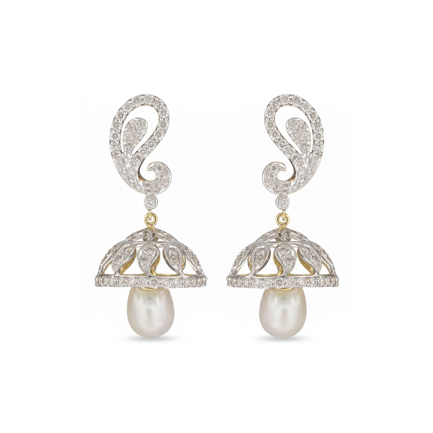 Lustre Veil Lab Grown Diamond Earrings