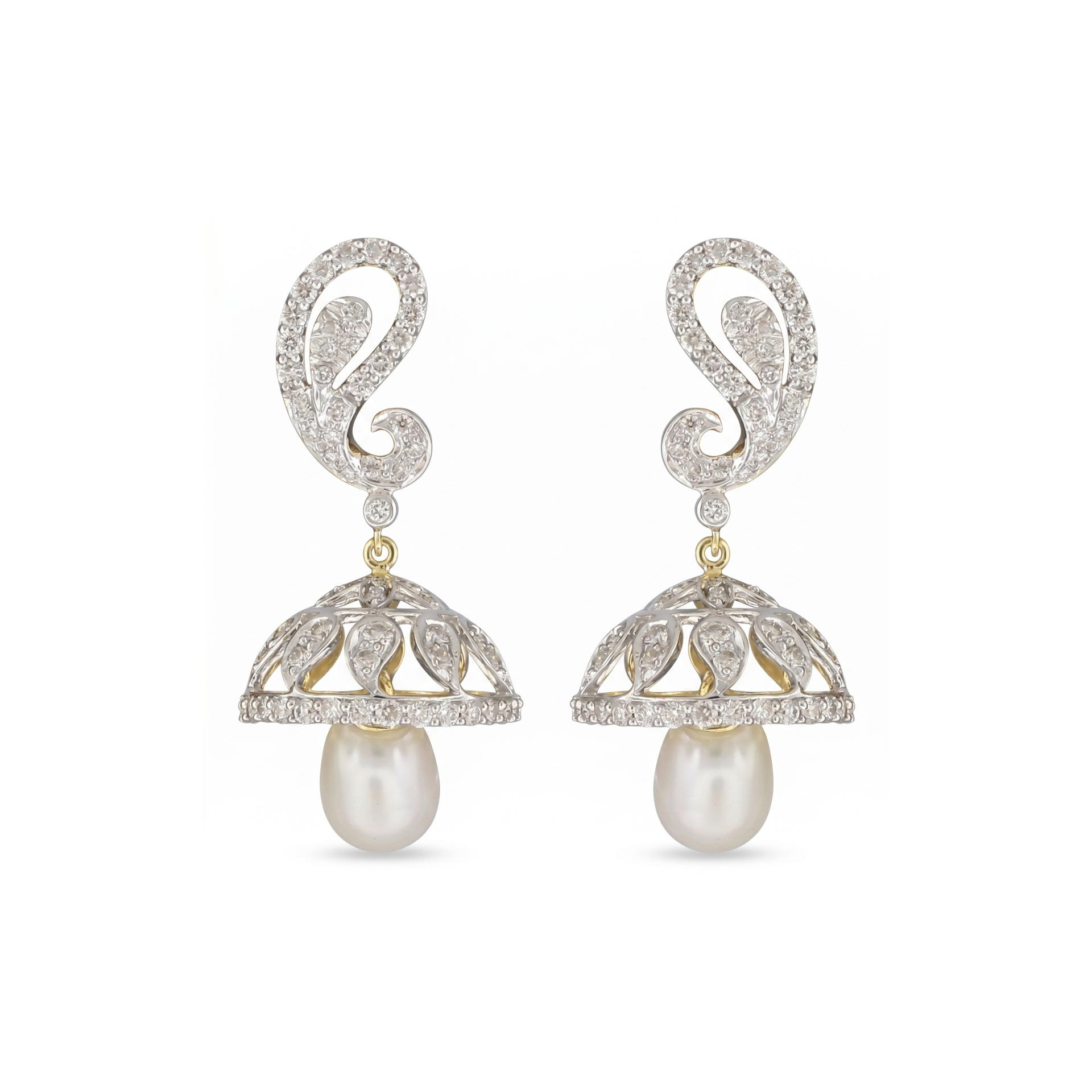 Lustre Veil Lab Grown Diamond Earrings