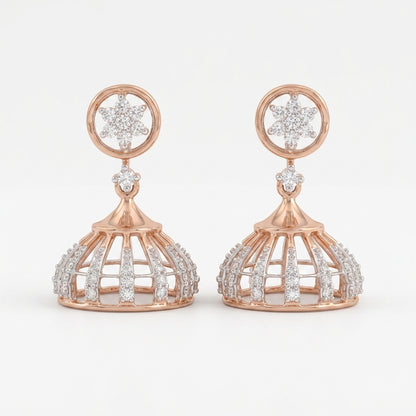 Flora Meridian Lab Grown Diamond Earrings
