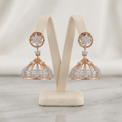 Flora Meridian Lab Grown Diamond Earrings
