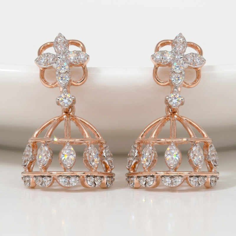 Diadem Lab Grown Diamond Earrings