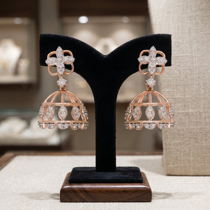 Diadem Lab Grown Diamond Earrings