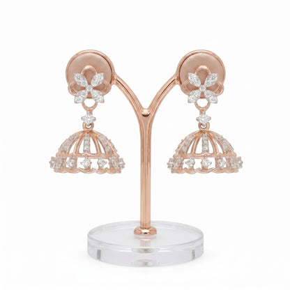 Charm Arch Lab Grown Diamond Earrings