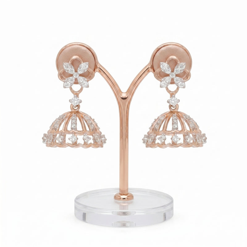 Charm Arch Lab Grown Diamond Earrings
