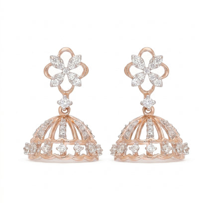 Charm Arch Lab Grown Diamond Earrings