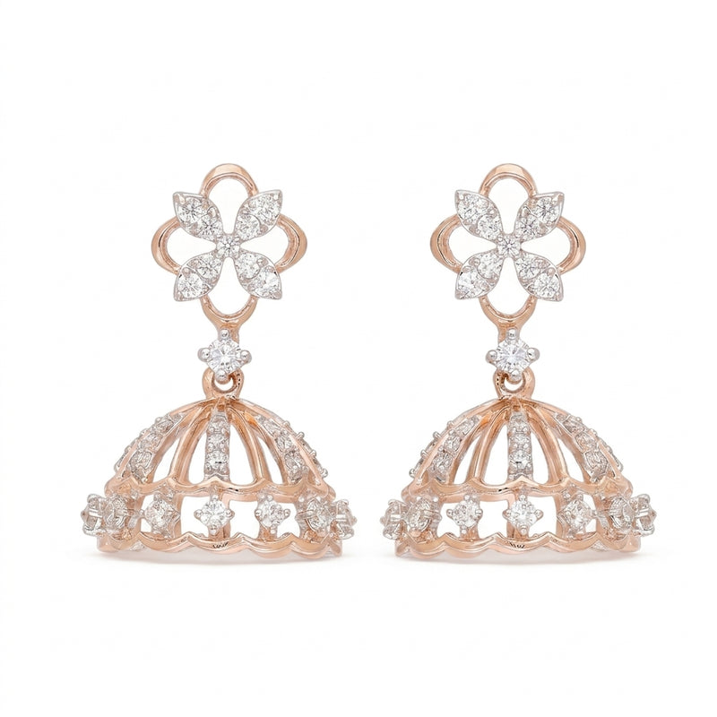 Charm Arch Lab Grown Diamond Earrings