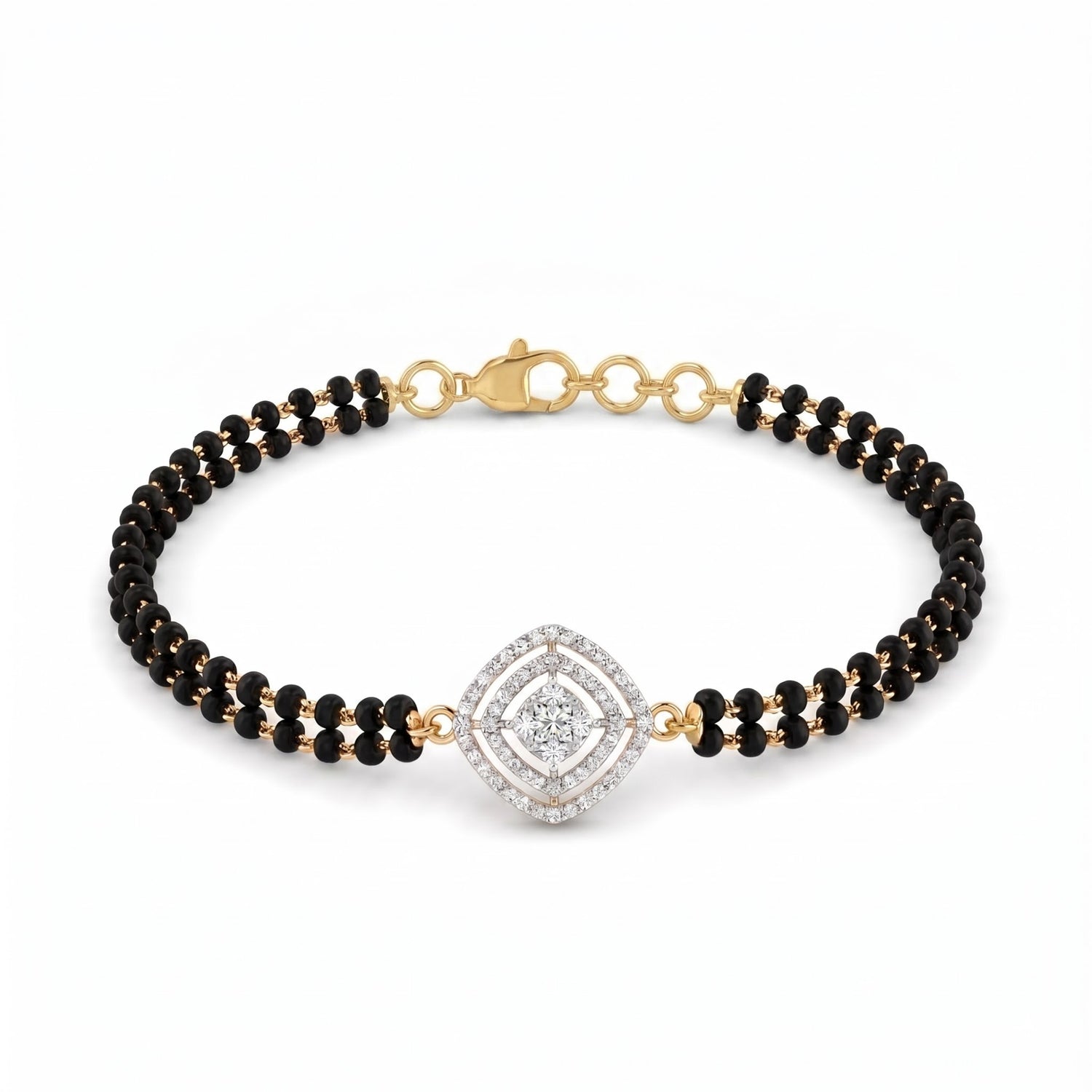 Eternal Bond Lab Grown Diamond Hand Mangalsutra