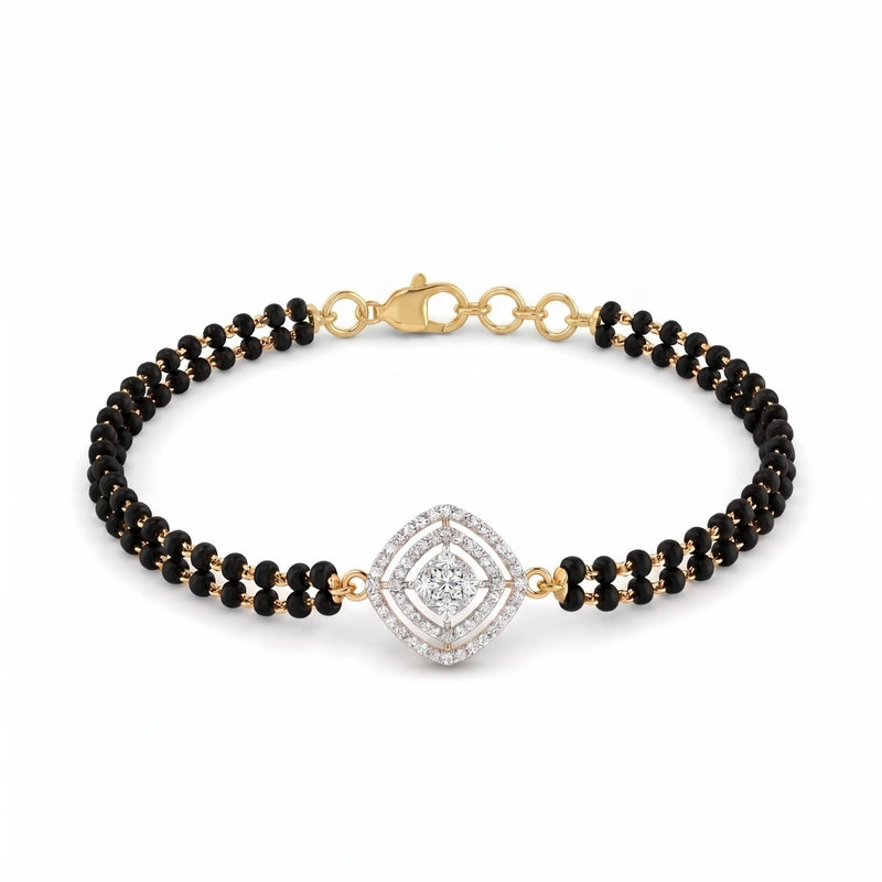 Eternal Bond Lab Grown Diamond Hand Mangalsutra