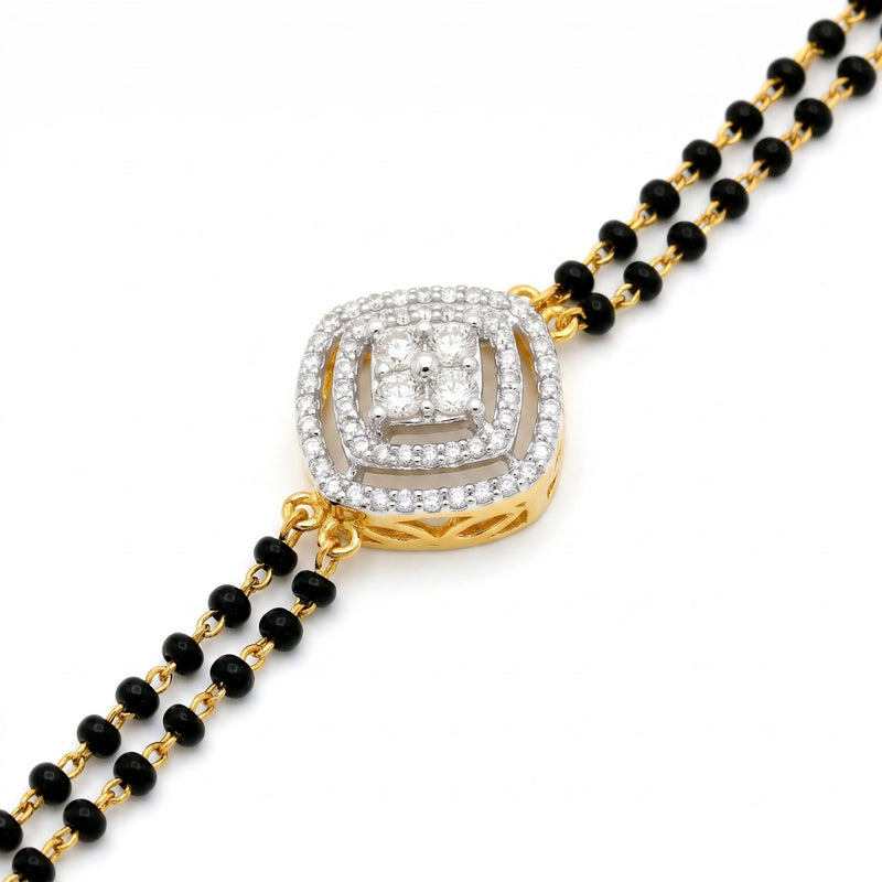 Eternal Bond Lab Grown Diamond Hand Mangalsutra