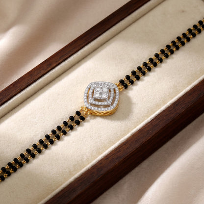Eternal Bond Lab Grown Diamond Hand Mangalsutra