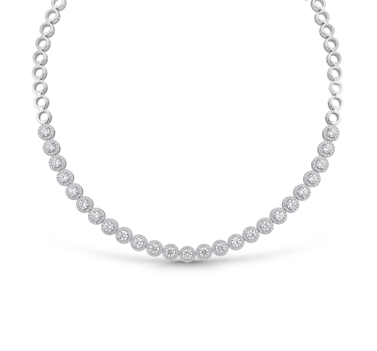 Eternity Circle Lab Grown Diamond Necklace