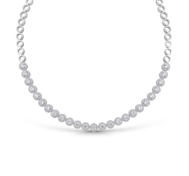 Eternity Circle Lab Grown Diamond Necklace