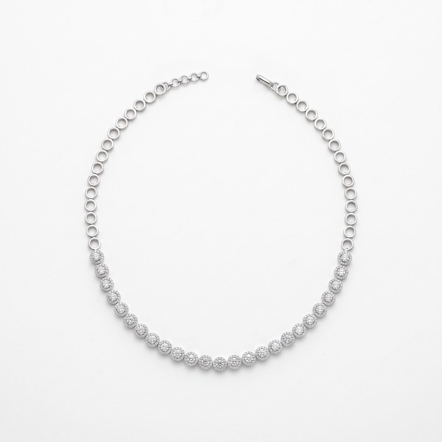 Eternity Circle Lab Grown Diamond Necklace