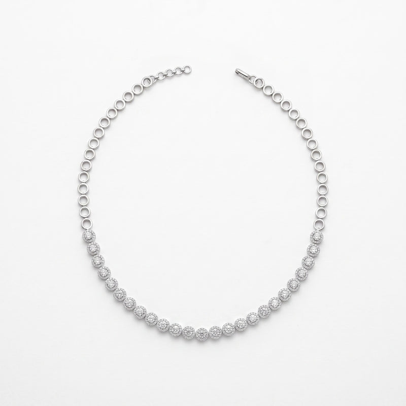Eternity Circle Lab Grown Diamond Necklace