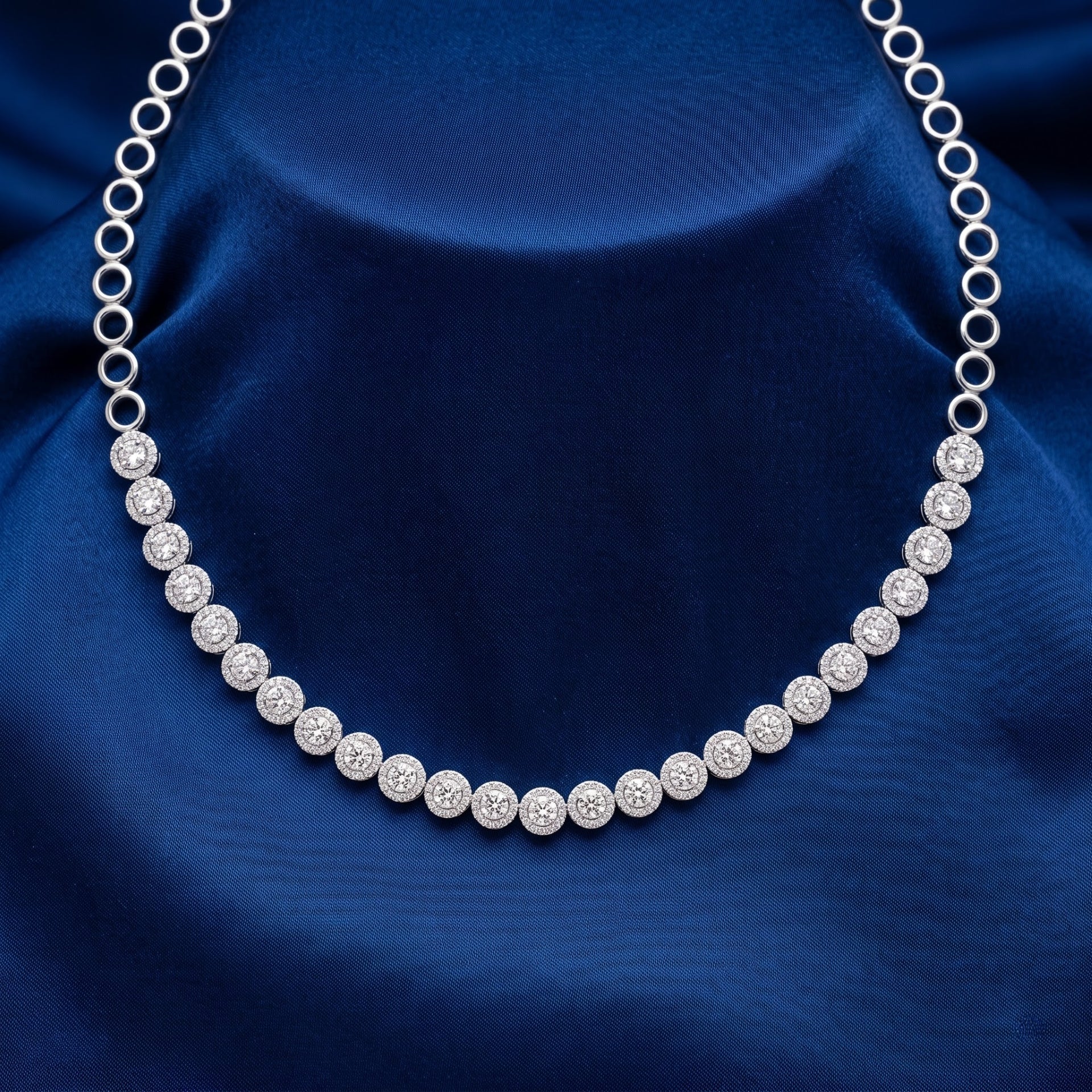 Eternity Circle Lab Grown Diamond Necklace