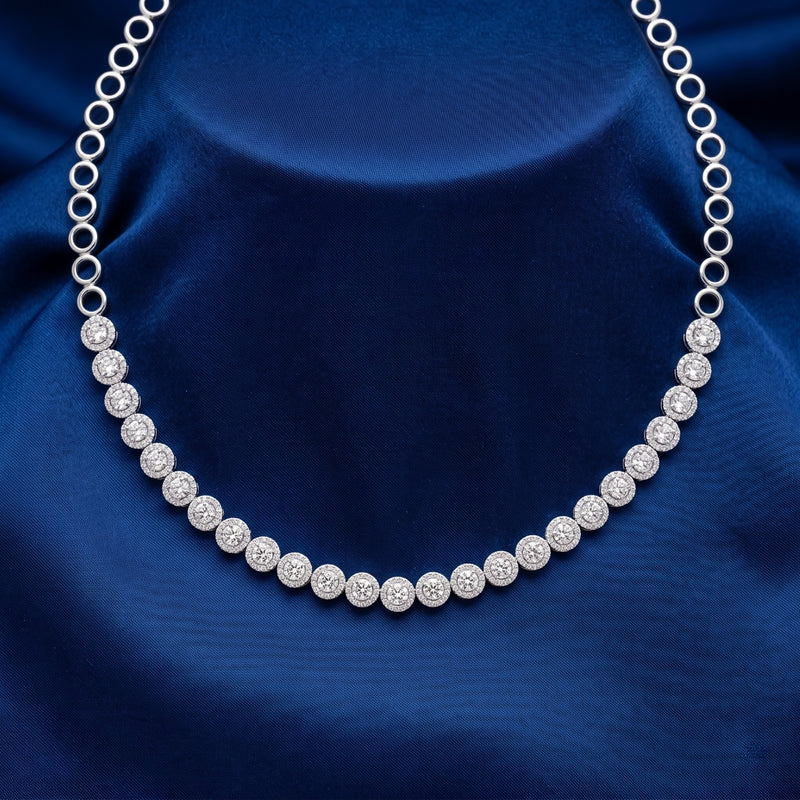 Eternity Circle Lab Grown Diamond Necklace