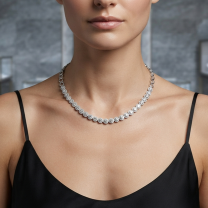 Eternity Circle Lab Grown Diamond Necklace