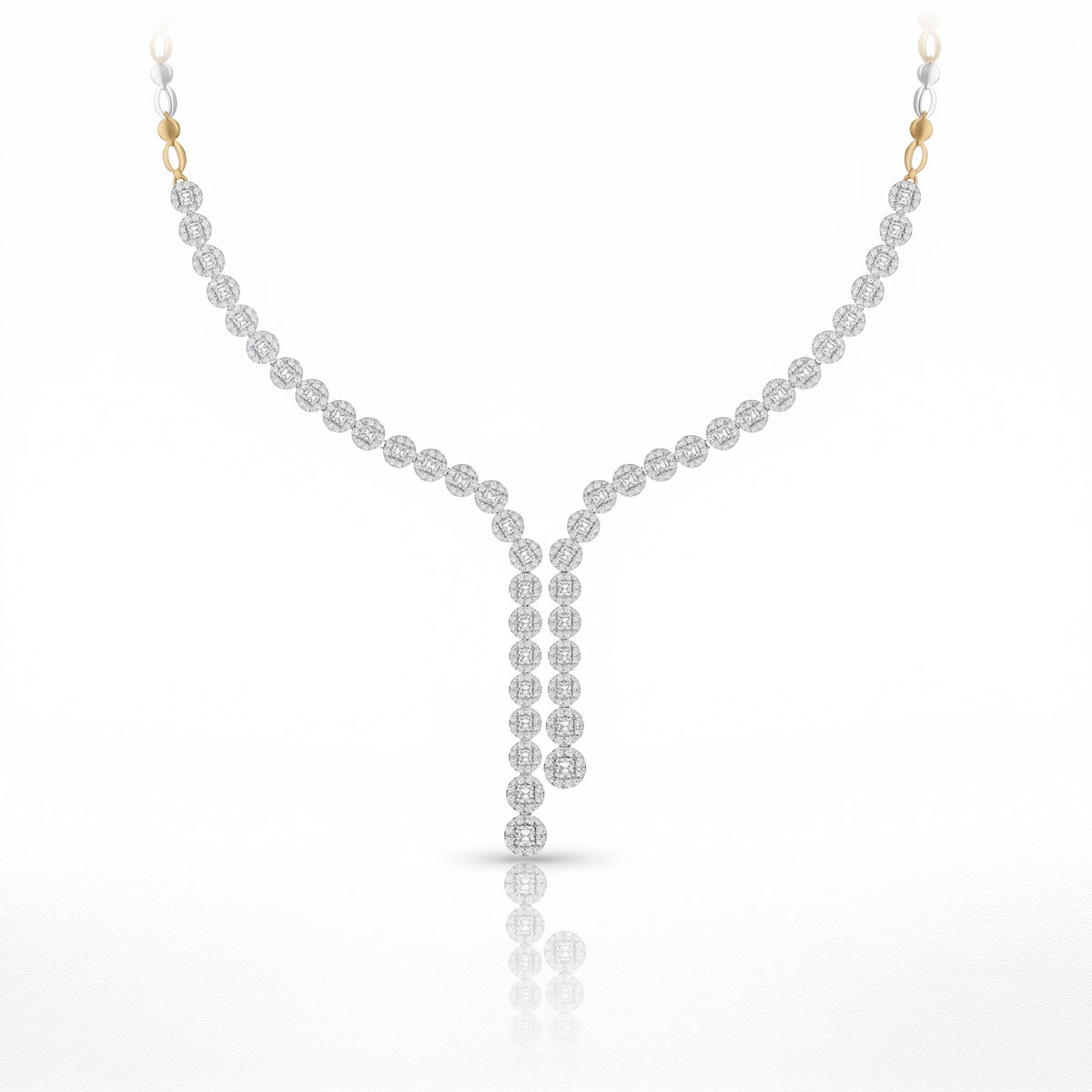 Waterfall Lab Grown Diamond Necklace