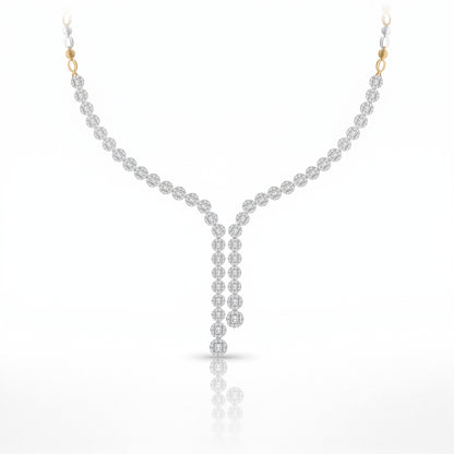 Waterfall Lab Grown Diamond Necklace