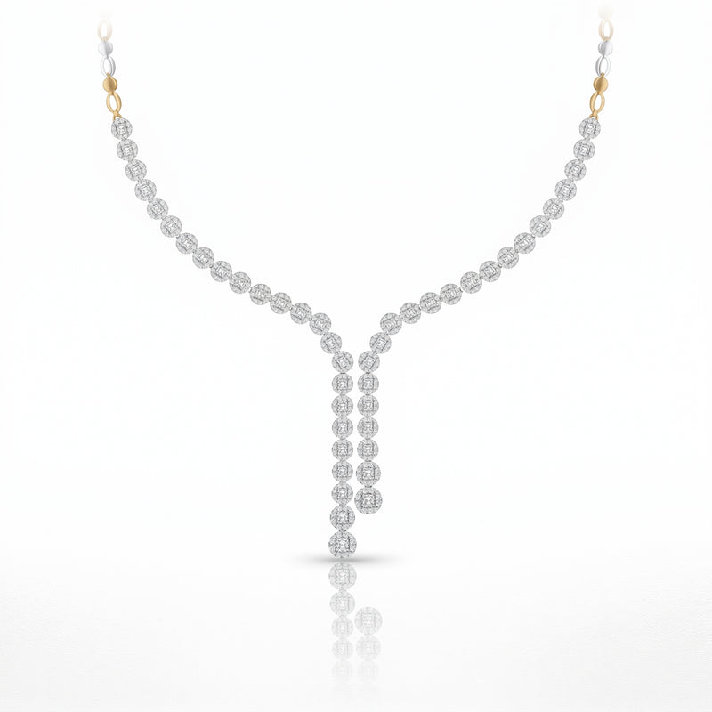 Waterfall Lab Grown Diamond Necklace