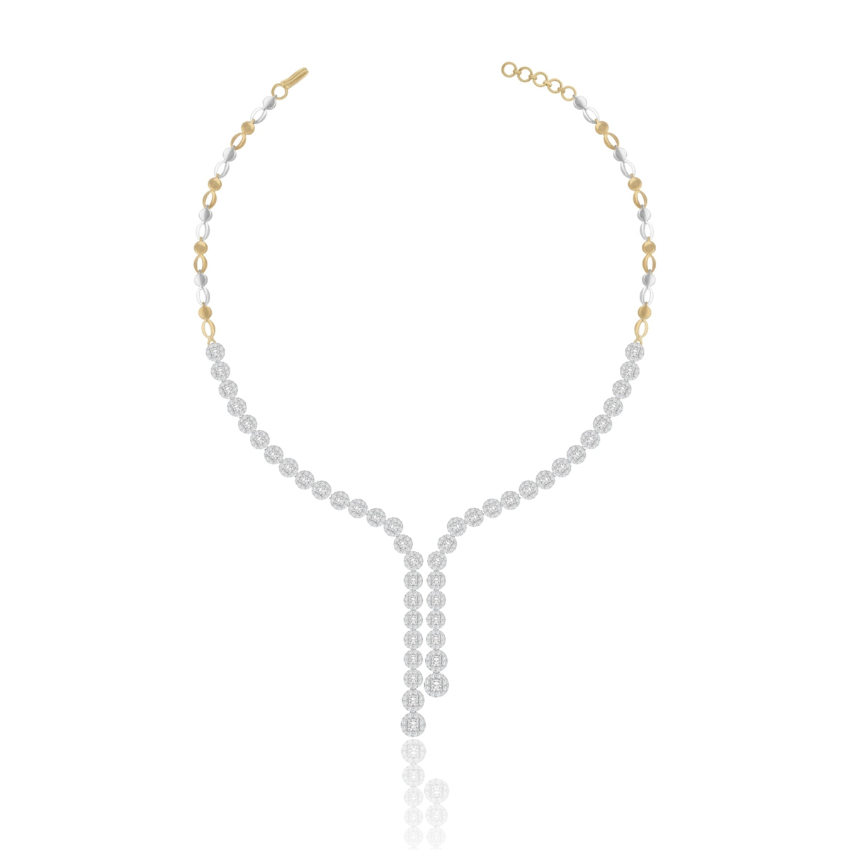 Waterfall Lab Grown Diamond Necklace