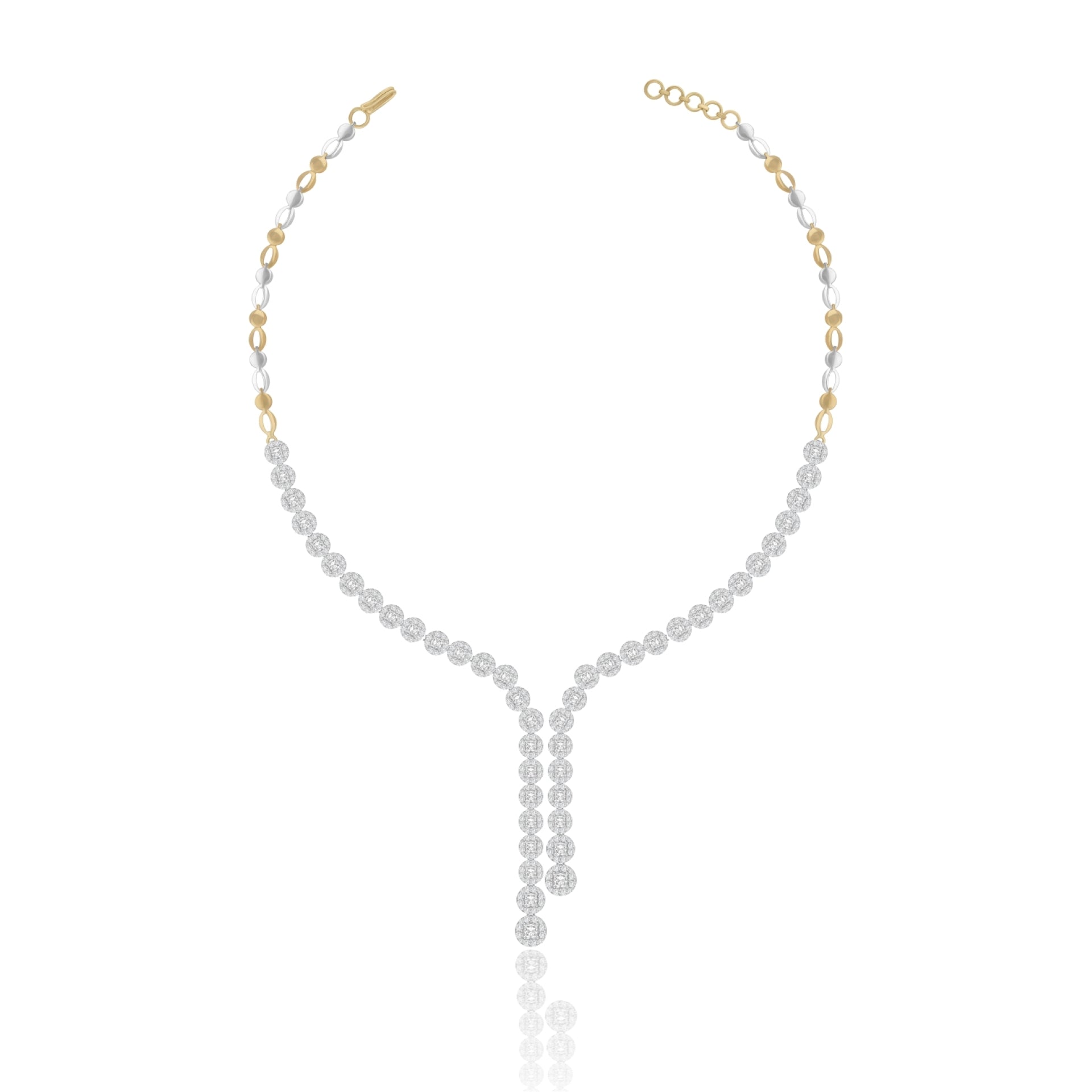 Waterfall Lab Grown Diamond Necklace