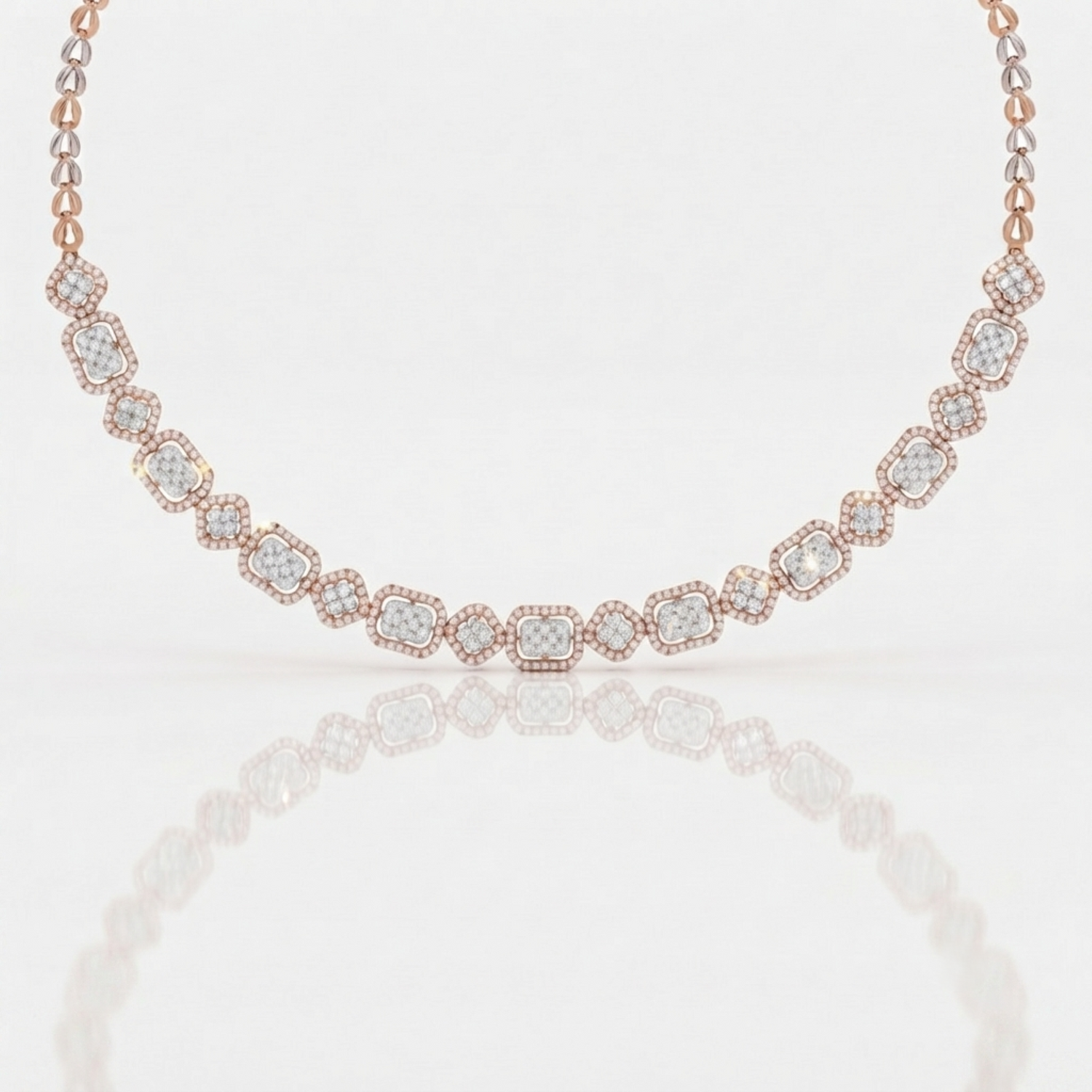 Mystique Halo Lab Grown Diamond Necklace