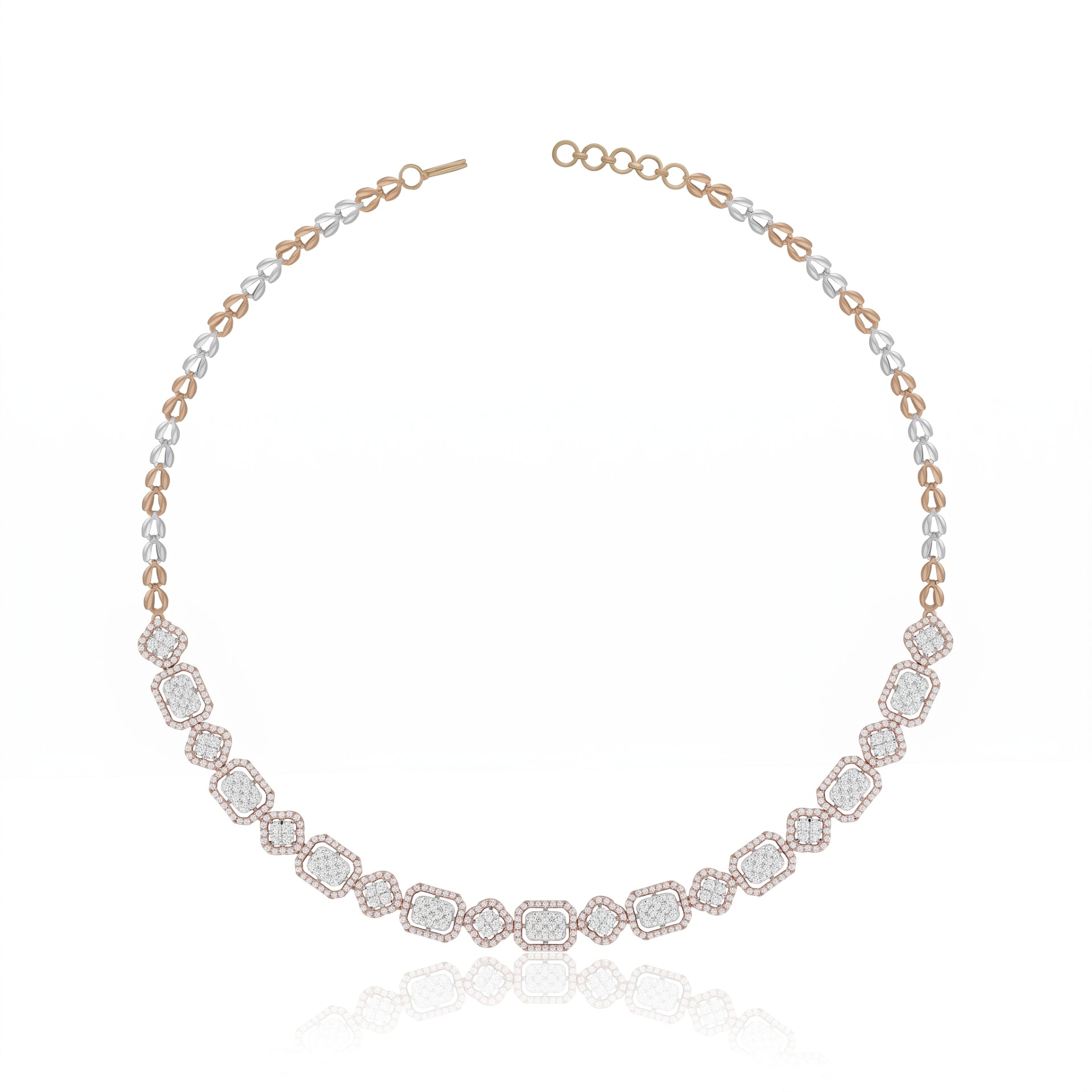 Mystique Halo Lab Grown Diamond Necklace