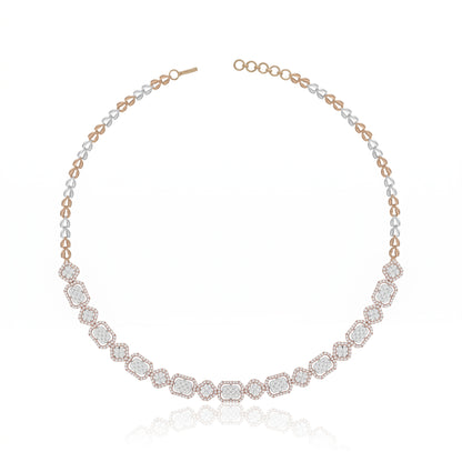 Mystique Halo Lab Grown Diamond Necklace