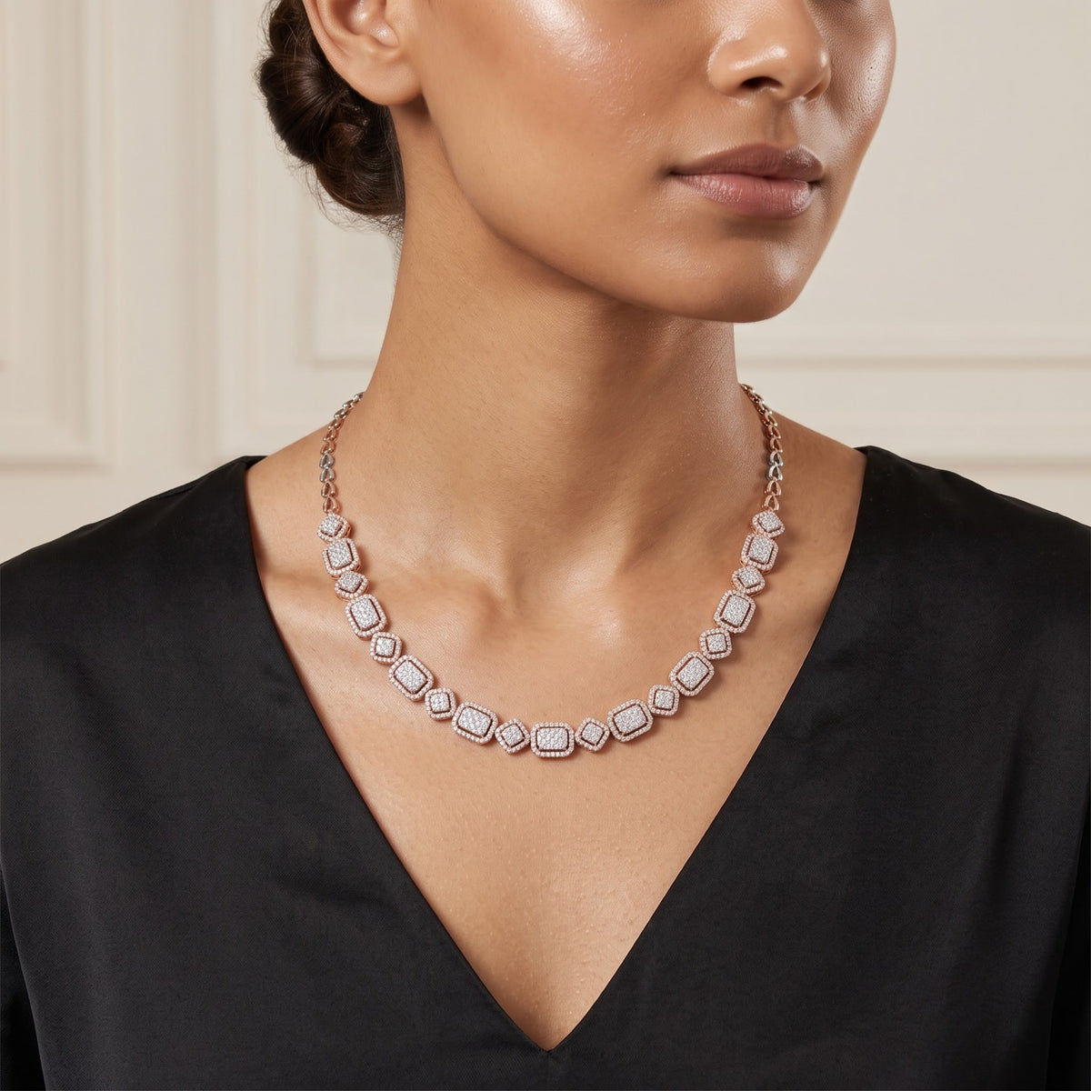 Mystique Halo Lab Grown Diamond Necklace