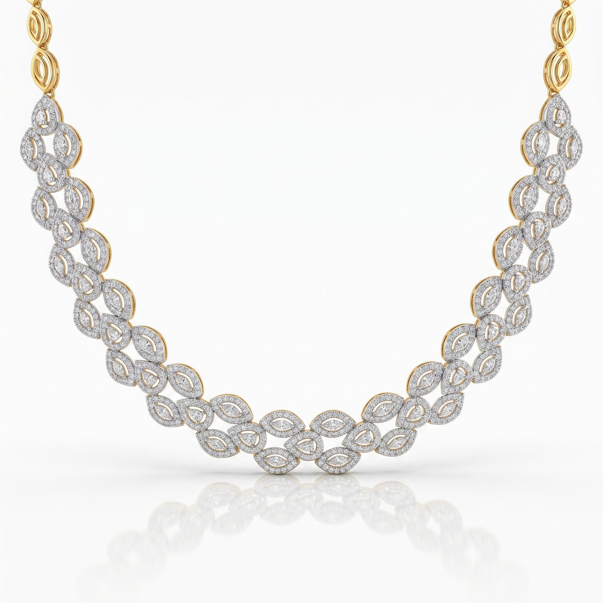 Timeless Link Lab Grown Diamond Necklace
