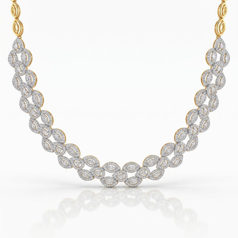 Timeless Link Lab Grown Diamond Necklace