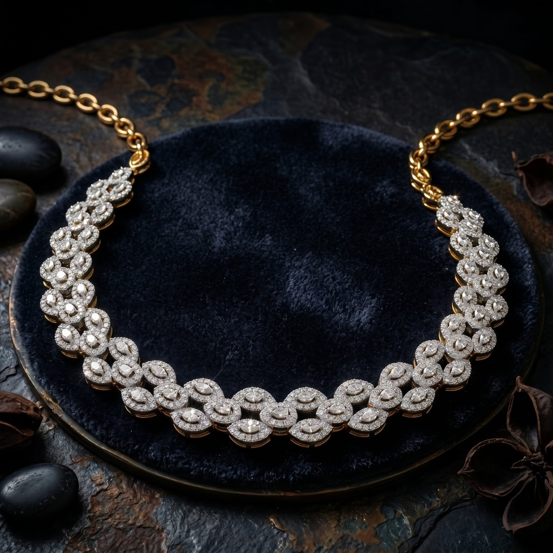 Timeless Link Lab Grown Diamond Necklace