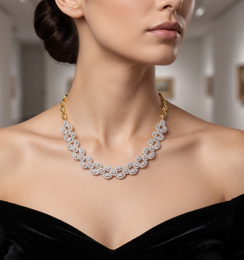 Timeless Link Lab Grown Diamond Necklace