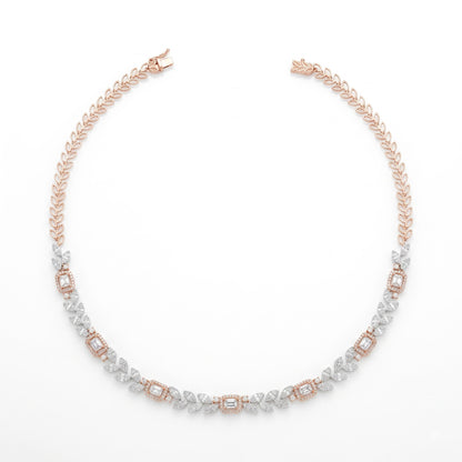 Whimsical Lab Grown Diamond Necklace