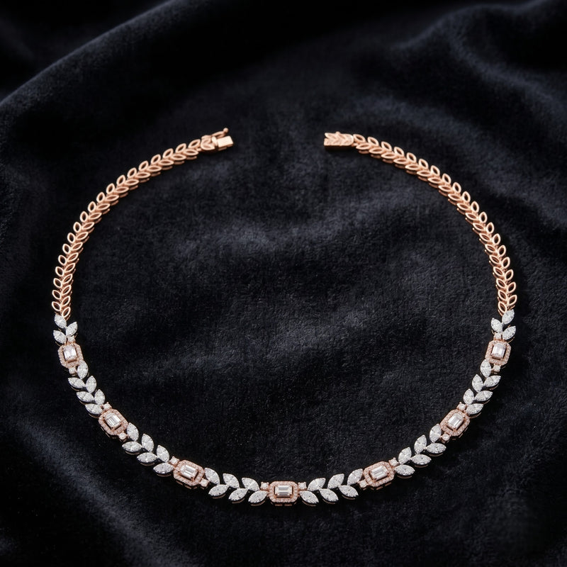 Whimsical Lab Grown Diamond Necklace