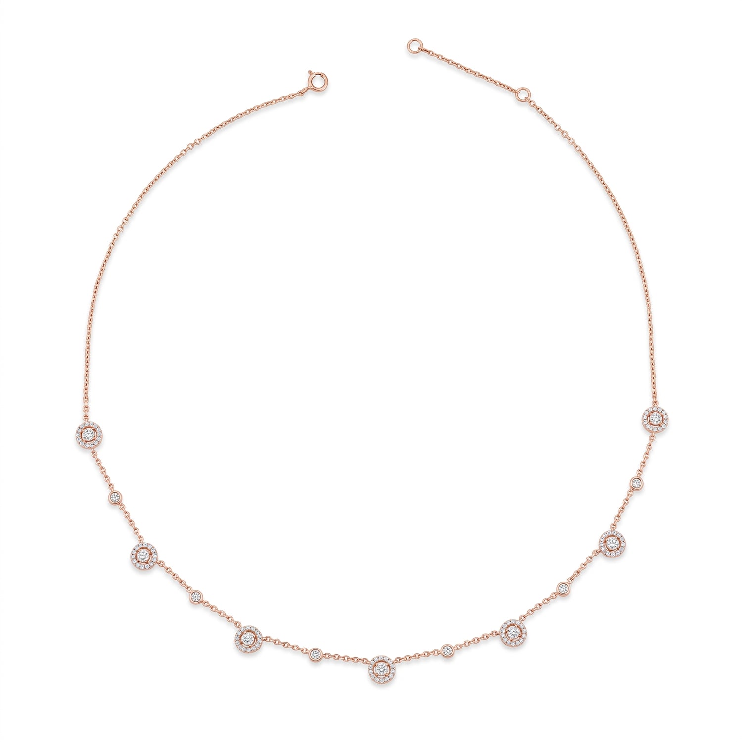 Shine Line Lab Grown Diamond Necklace