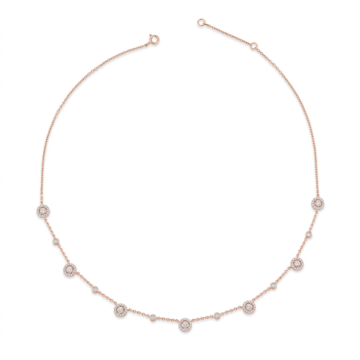 Shine Line Lab Grown Diamond Necklace
