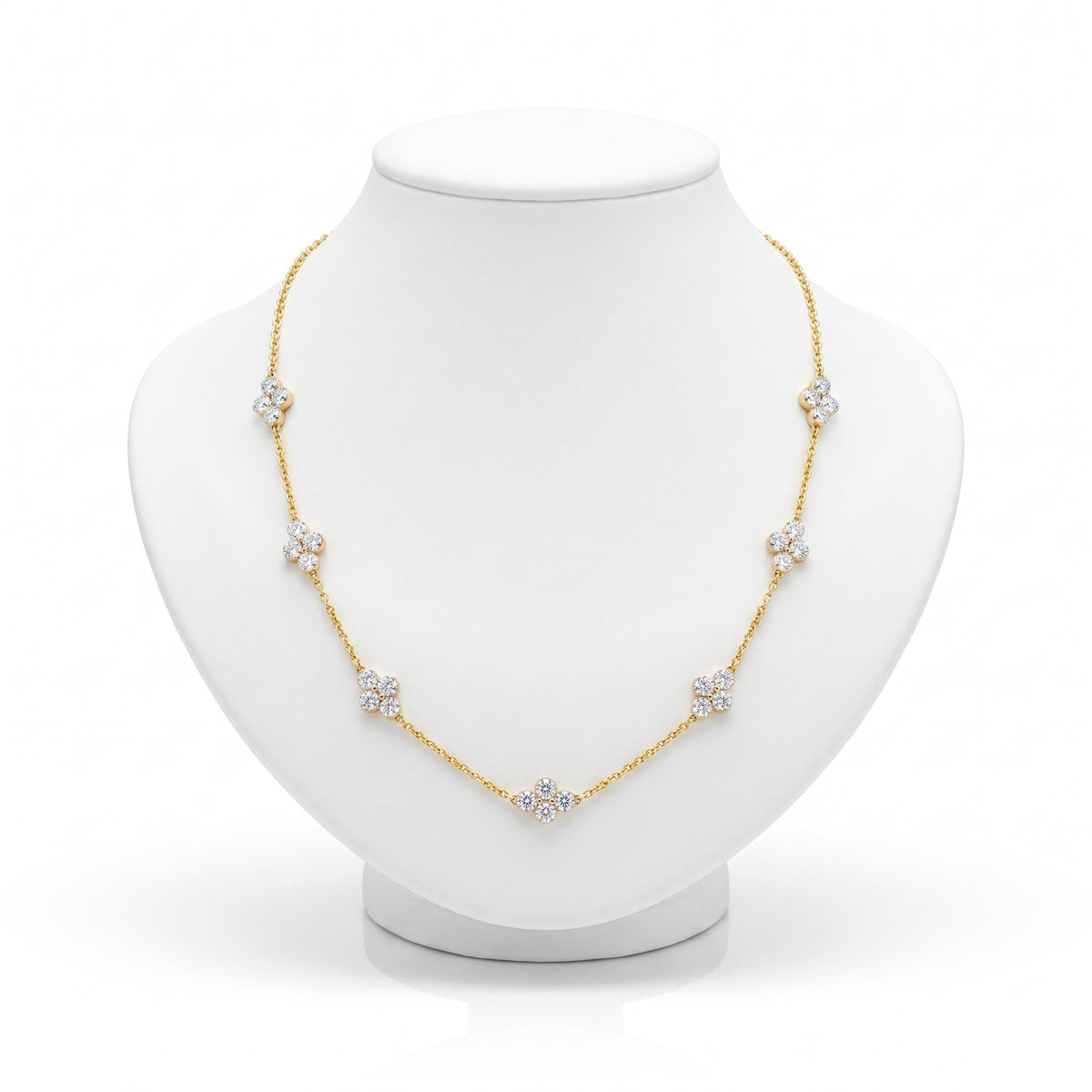 Fresh Fleur Lab Grown Diamond Necklace