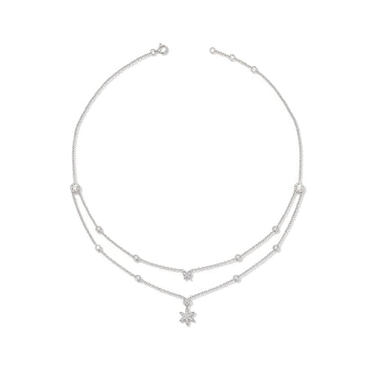 Winter Dew Drop Lab Grown Diamond Necklace