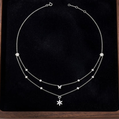 Winter Dew Drop Lab Grown Diamond Necklace